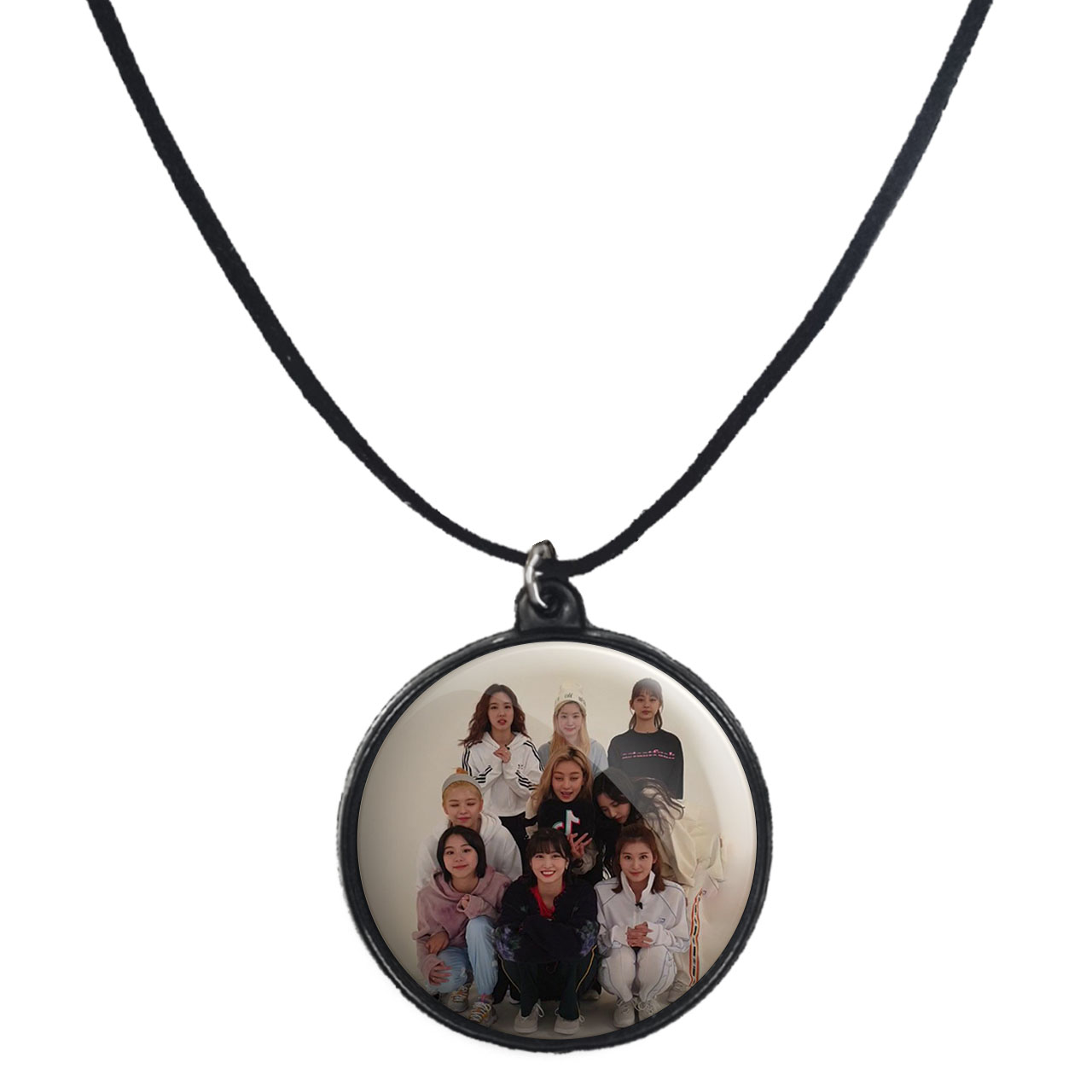 گردنبند پرمانه طرح تو ایس کد pmb.19723 مدل دو طرفه