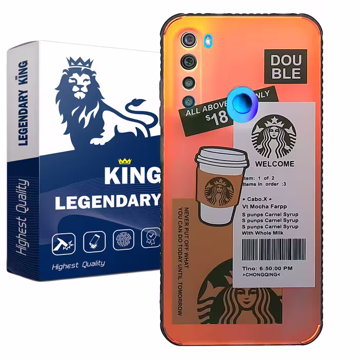 کاور لاین کینگ مدل هولوگرامی ss مناسب برای گوشی موبایل شیایومی Redmi Note 8