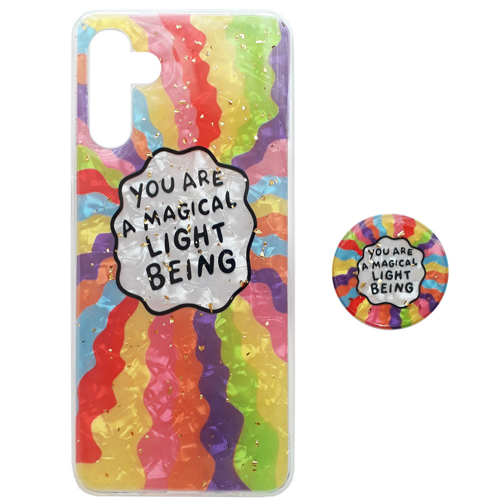 کاور کد A8516 مناسب برای گوشی موبایل سامسونگ Galaxy A13 5G به همراه پایه نگهدارنده