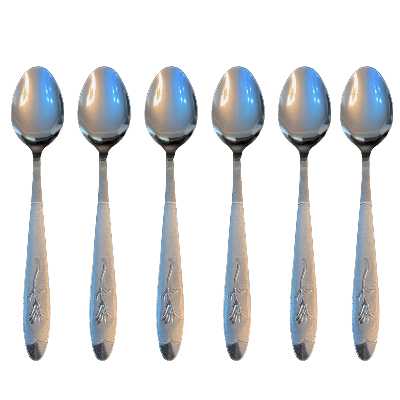 قاشق مرباخوری مدل mikhak مجموعه 6 عددی