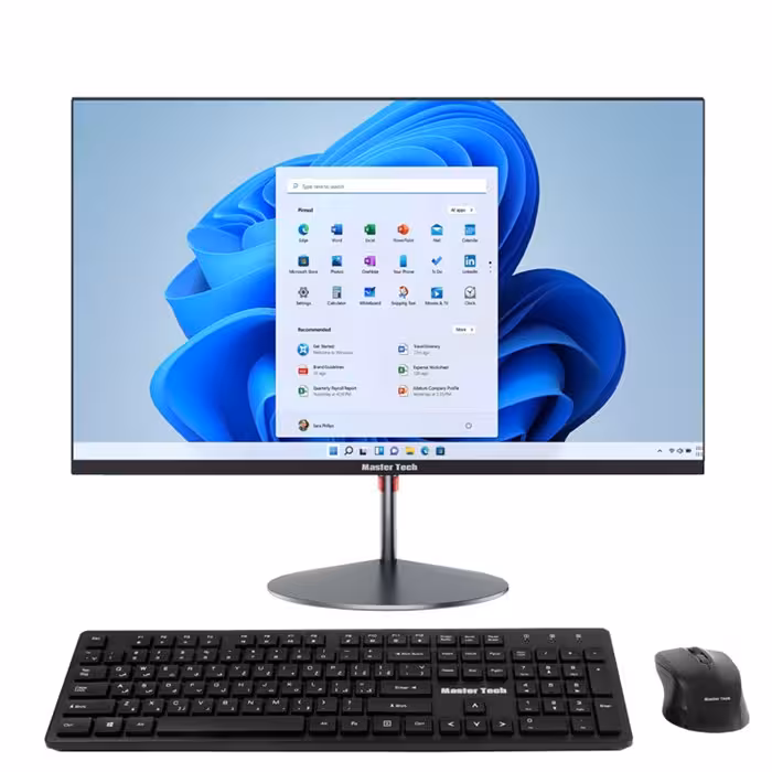 کامپیوتر All in One مسترتک RAYA240 Celeron N100 16GB DDR4 512GB SSD