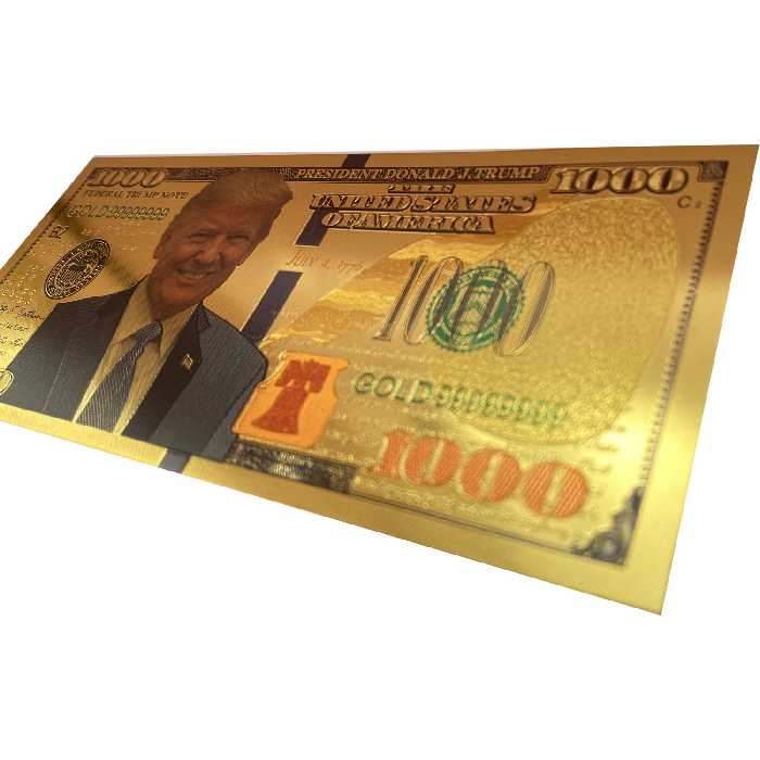 اسکناس تزیینی طرح ۱۰۰۰ دلاری