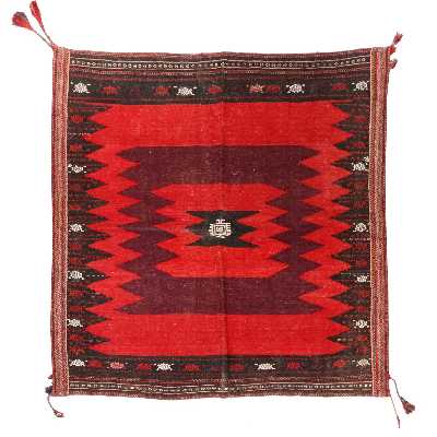 گلیم قدیمی دستباف دو متری سی پرشیا کد 187420