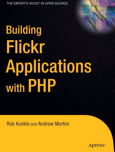 خرید و دانلود نسخه کامل کتاب Building Flickr Applications with PHP