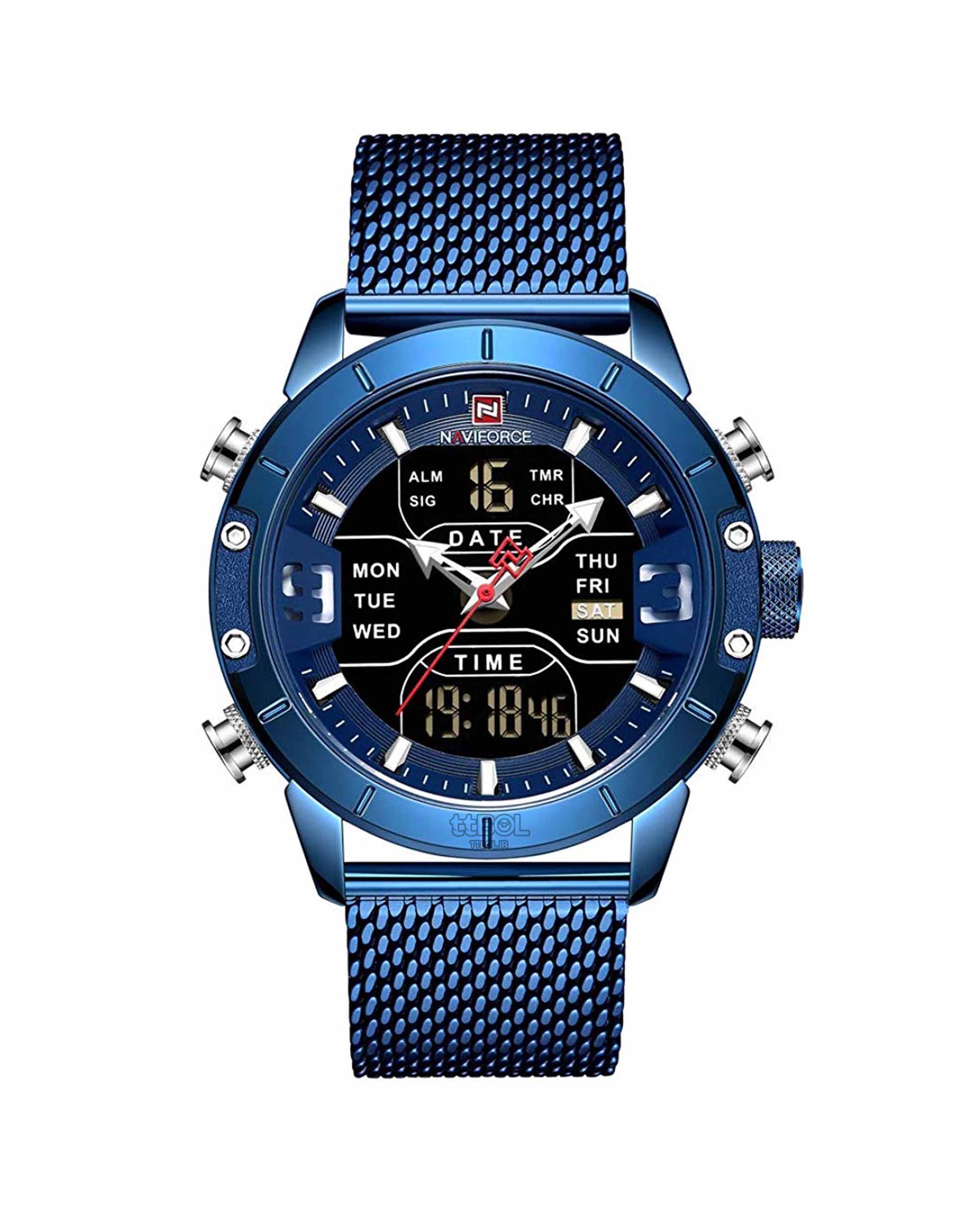 ساعت مچی مردانه ناوی فورس NAVIFORCE NF9153 BE/BE