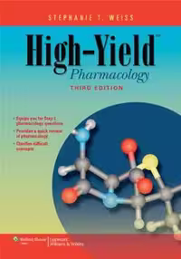 [PDF] دانلود کتاب High-Yield Pharmacology, 3rd ed, 2009