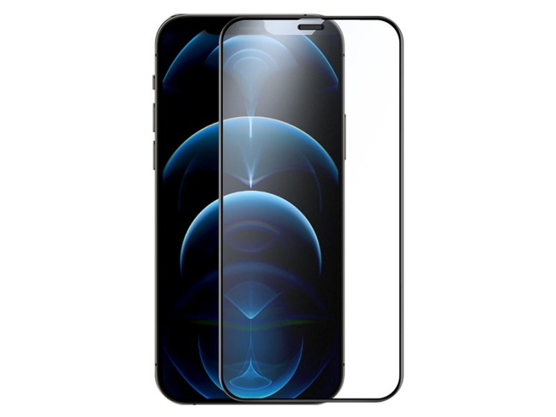 محافظ صفحه نمایش شیشه‌ای مات نیلکین آیفون 12 و 12 پرو - Nillkin iPhone 12/12 Pro FogMirror Full coverage matte tempered glass