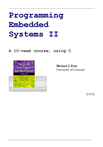 خرید و دانلود نسخه کامل کتاب Programming embedded systems using C