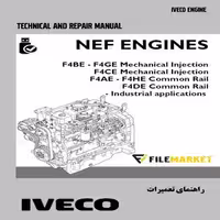 راهنمای تعميرات موتور اویکو مدل  NEF ENGINES F4BE,F4GE,F4CE,F4AE,F4HE,F4DE