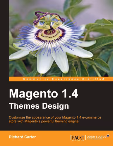 خرید و دانلود نسخه کامل کتاب Magento 1.4 Themes Design