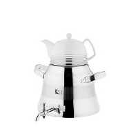 کتری و قوری کی اس تی هرمی دسته دو تکه مدل 4070