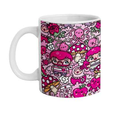 ماگ طرح فانتزی دخترونه مدل M1848