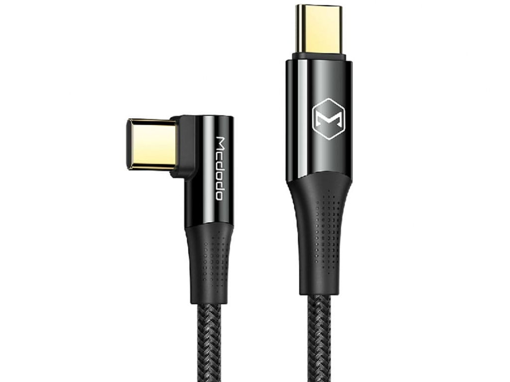 کابل سوپر فست شارژ تایپ‌سی به تایپ‌سی 2 متری مک‌دودو Mcdodo Type C to Type C 100W CA-8323