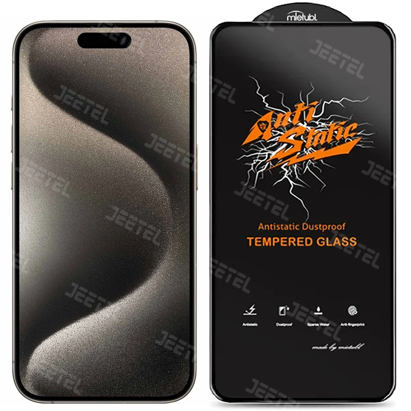 محافظ صفحه نمایش گوشی IPHONE 15 Pro Max آنتی استاتیک اورجینال (Mietubl)