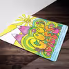 ماوس پد طرح Good Vibes کد 3323