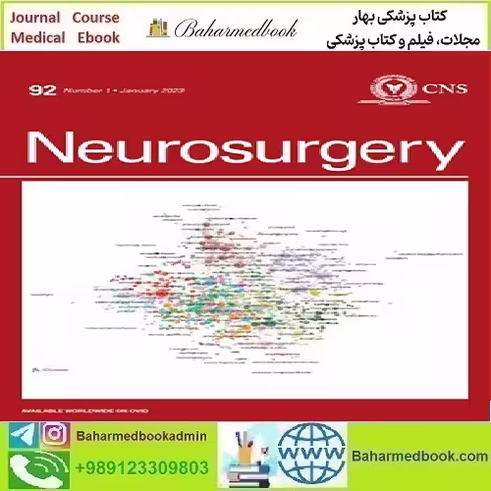 Neurosurgery 2025 Full Archives TRUE PDF at 15€ - کتاب پزشکی بهار