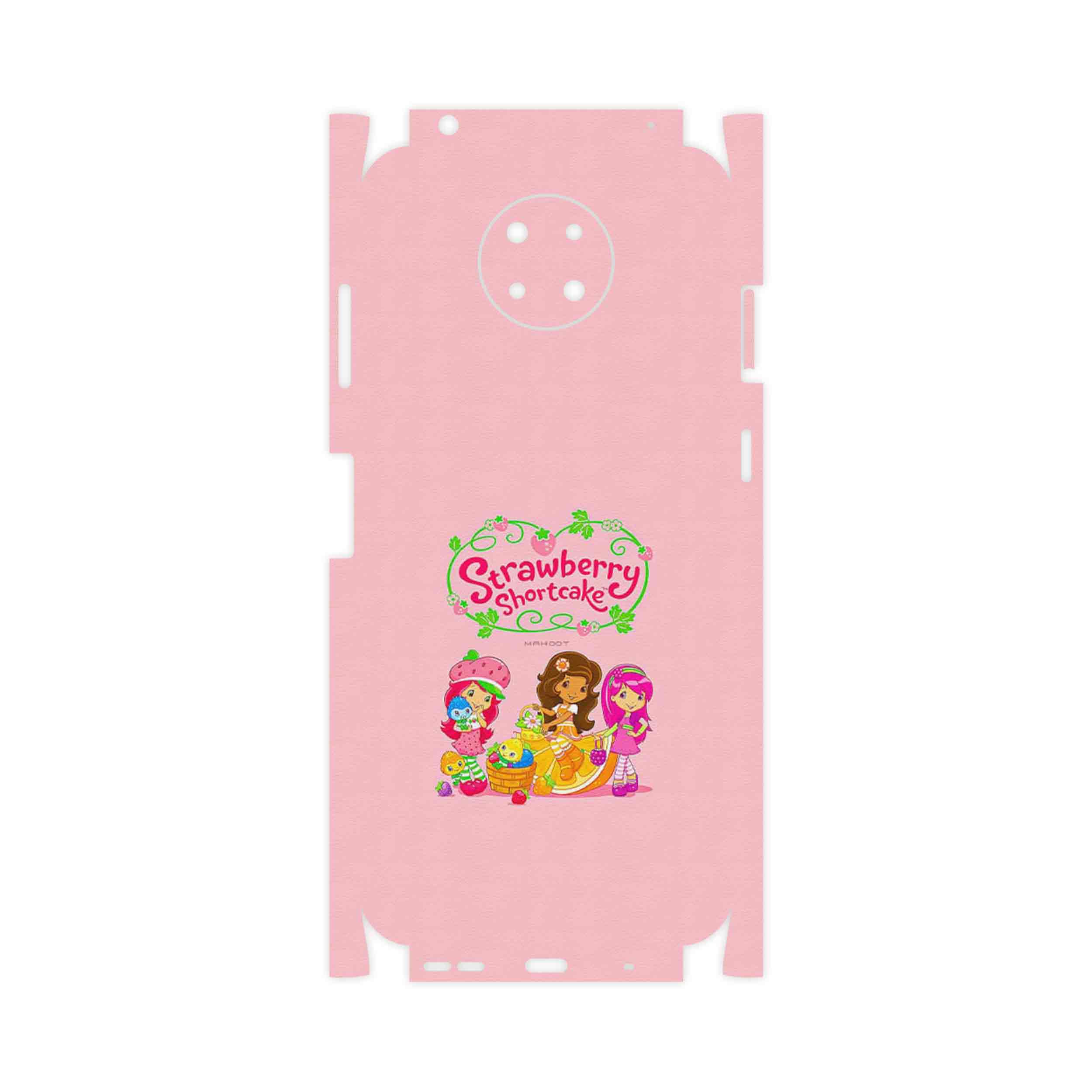 برچسب پوششی ماهوت مدل Strawberry Shortcake-FullSkin مناسب برای گوشی موبایل نوکیا G10