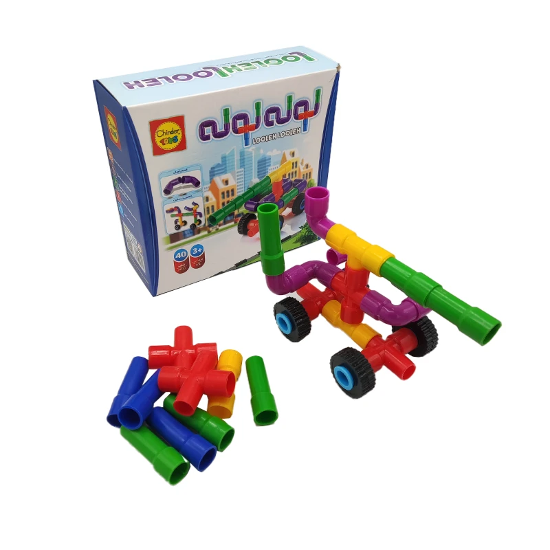 ساختنی لوله لوله 40 قطعه چیندر