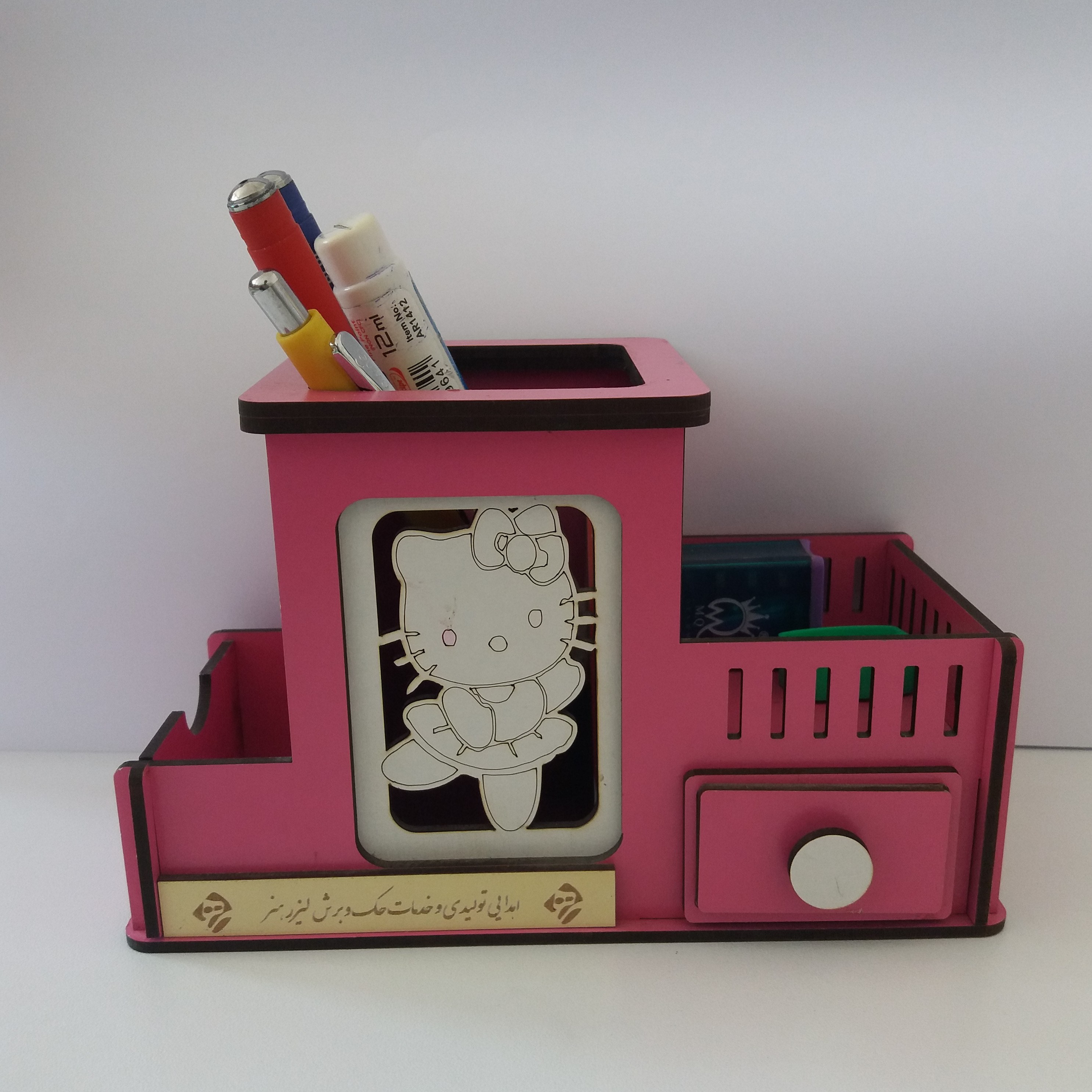 جامدادی لوازم التحریر دانش آموزی  چوبی  حداقل سفارش 15 عدد است