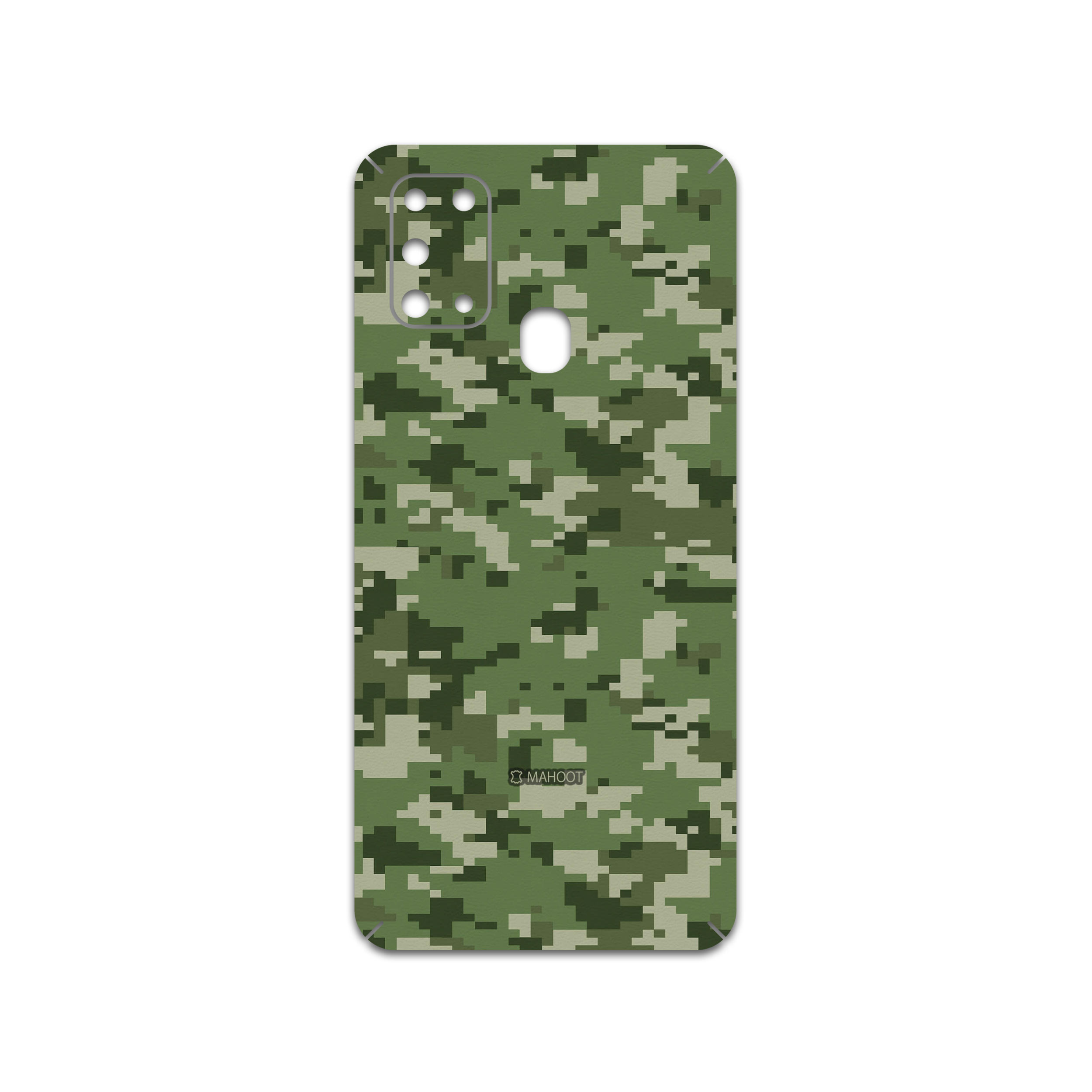 برچسب پوششی ماهوت مدل Army-Green-Pixel مناسب برای گوشی موبایل سامسونگ Galaxy M31