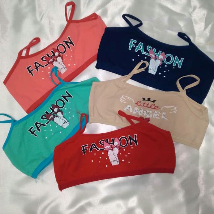 نیم تنه دخترانه بندی پک 2عددی