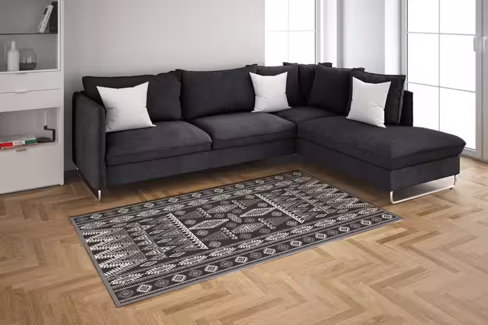 روفرشی کشدار ضد آب مخمل شانل ابریشم کد 97K سایز 12 متری