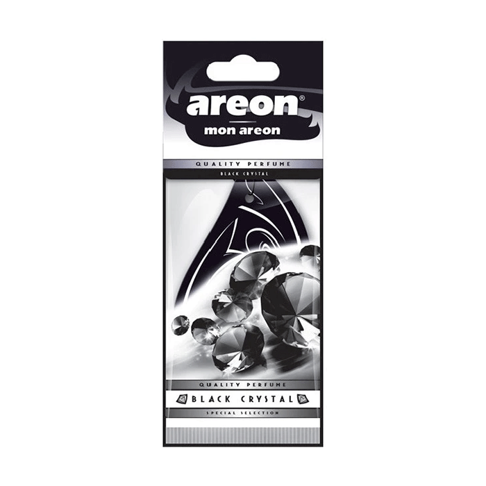 خوشبو کننده خودرو آرئون مدل mon با رایحه black crystal
