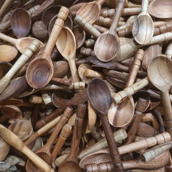 قاشق چوبی کوچیک