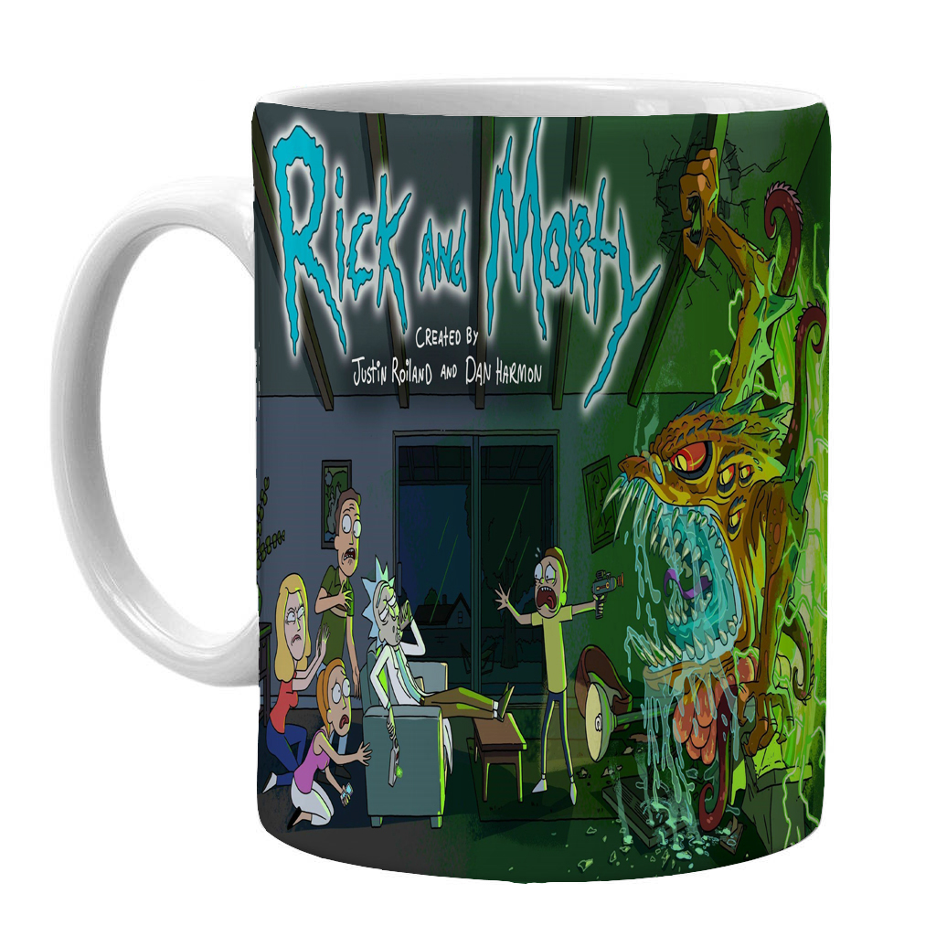 ماگ طرح ریک اند مورتی کد mm3