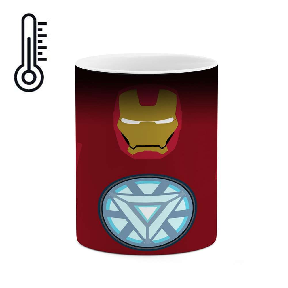 ماگ حرارتی طرح مرد آهنی Iron man  مدل mgph15459