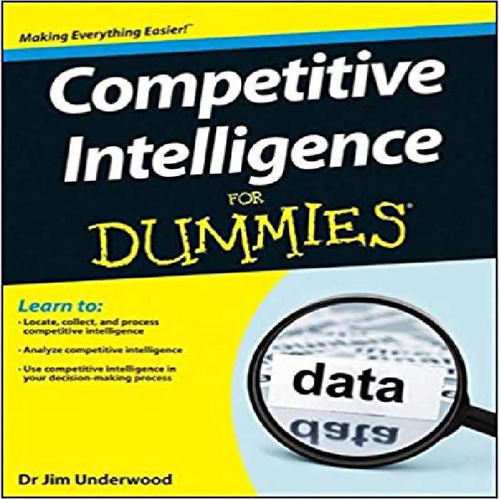 خرید و دانلود نسخه کامل کتاب Competitive Intelligence For Dummies