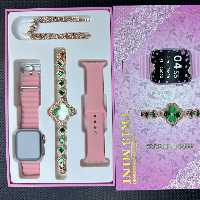 پک ساعت هوشمند  tk13 mini  همراه با ساعت عقربه ای و دستبند و ساعت هوشمند امولد قیمت 1599000تومان فروش به صورت تک و عمده