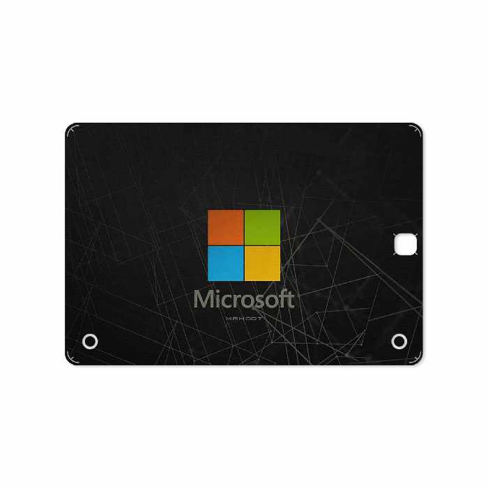 برچسب پوششی ماهوت مدل Microsoft-Logo مناسب برای تبلت سامسونگ Galaxy Tab A 9.7 2015 T555