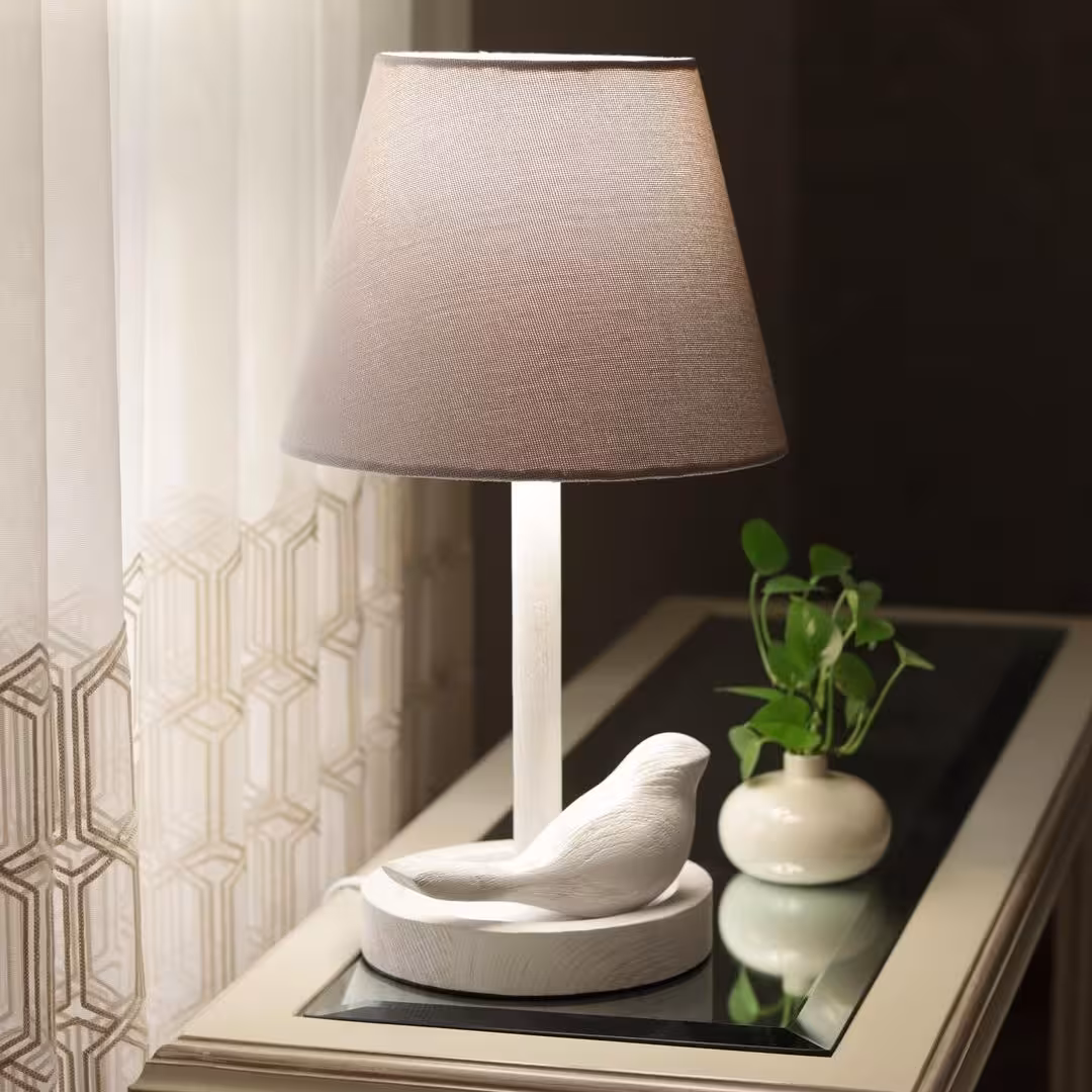 آباژور  چوبی طرح پرنده 