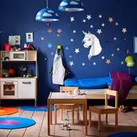 آینه آماتیس مدل اسب تک شاخ و ستاره ها