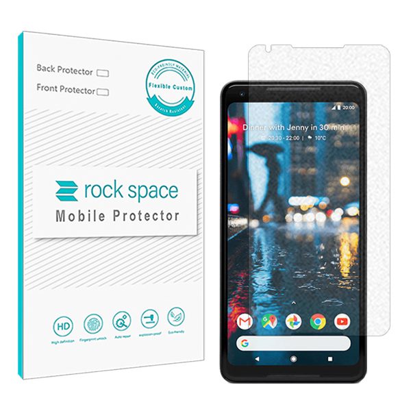 گلس گوگل pixel2 XI مدل نانو هیدروژل مات برند راک اسپیس کد S
