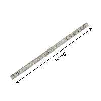 خط کش 50 سانت فلزی