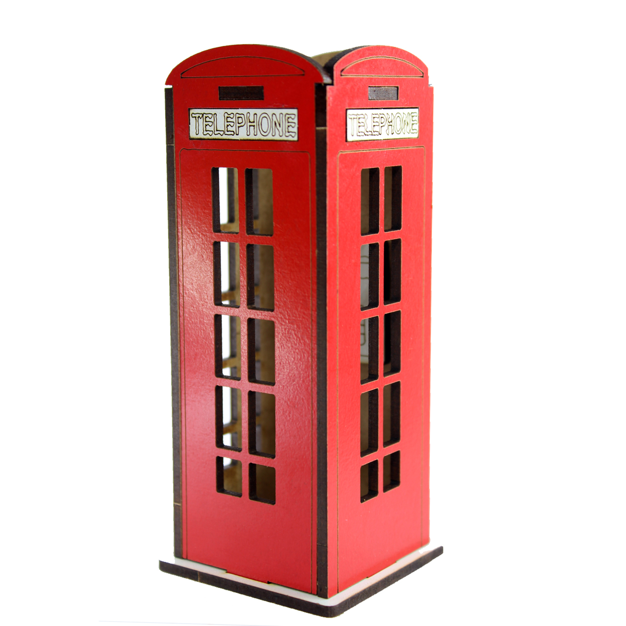 جامدادی رومیزی طرح باجه تلفن همگانی 