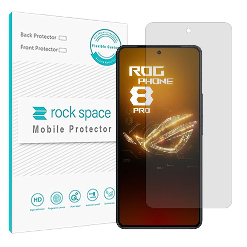 گلس ایسوس ROG Phone 9 مدل نانو هیدروژل مات برند راک اسپیس کد S