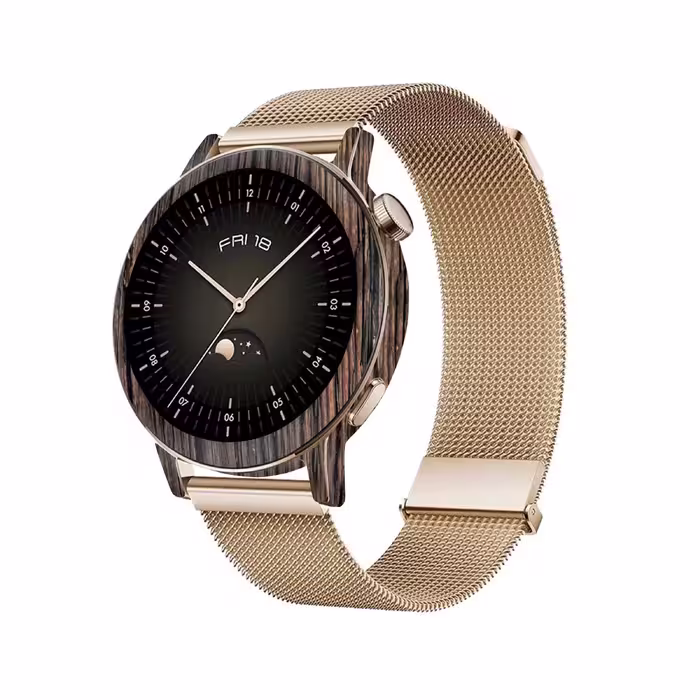 برچسب ماهوت طرح Burned-Wood مناسب برای ساعت هوشمند هوآوی Watch GT 3 42mm