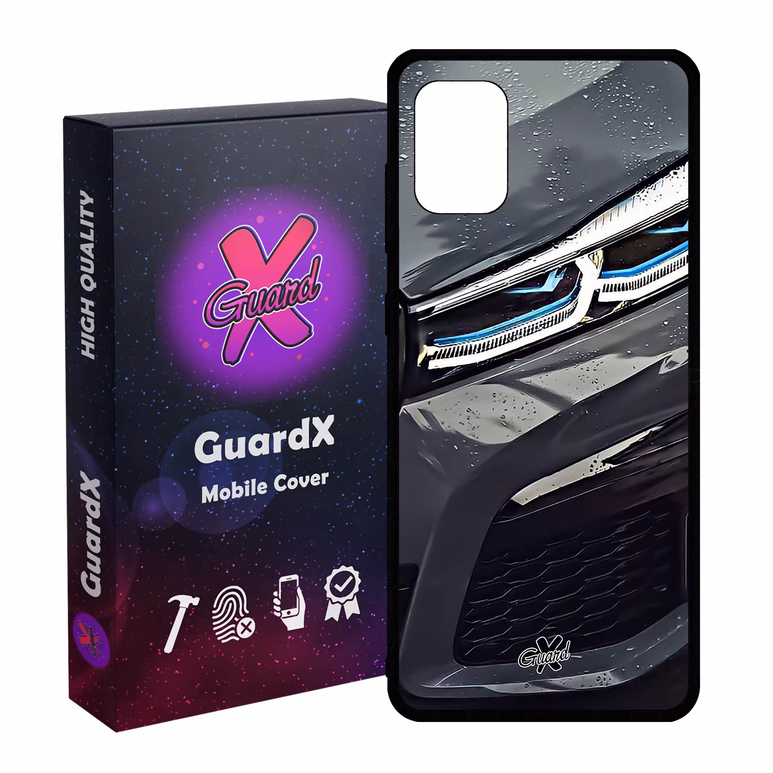 کاور گارد ایکس طرح BMW مدل Glass10455 مناسب برای گوشی موبایل سامسونگ Galaxy A71 4G