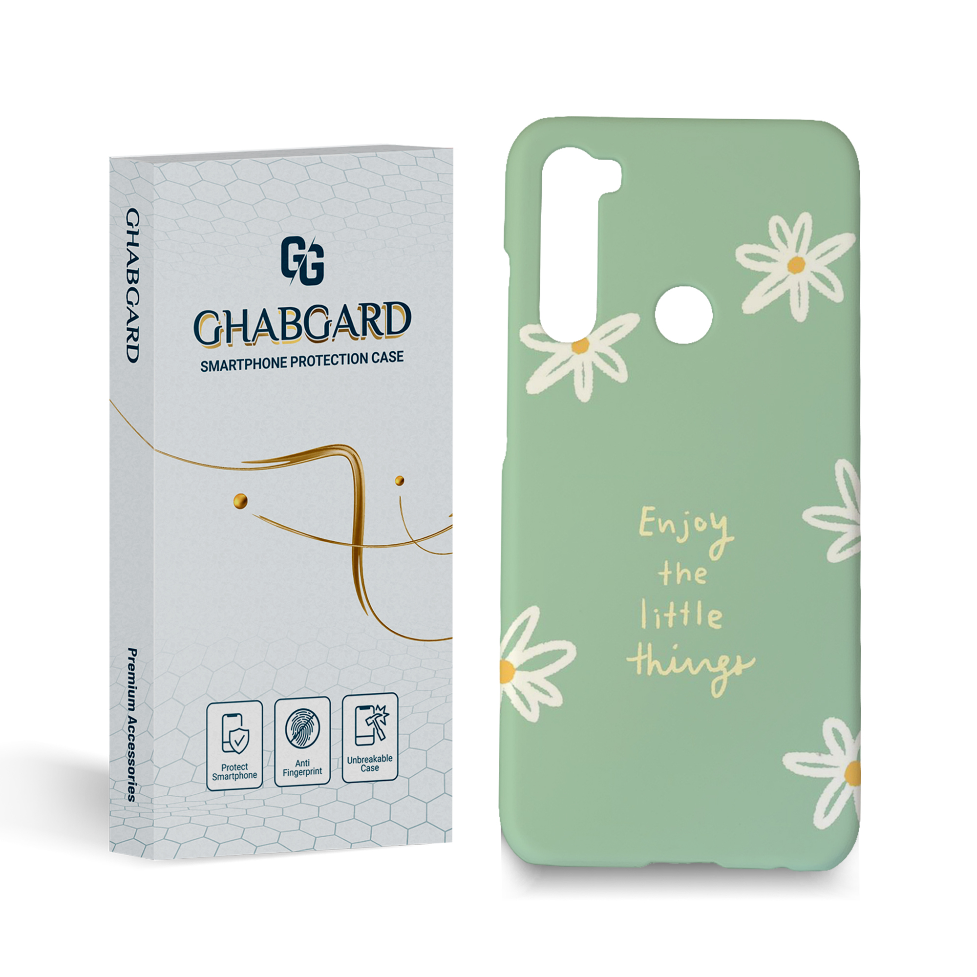 کاور قاب گارد مدل گل مناسب برای گوشی موبایل شیائومی redmi note 8t