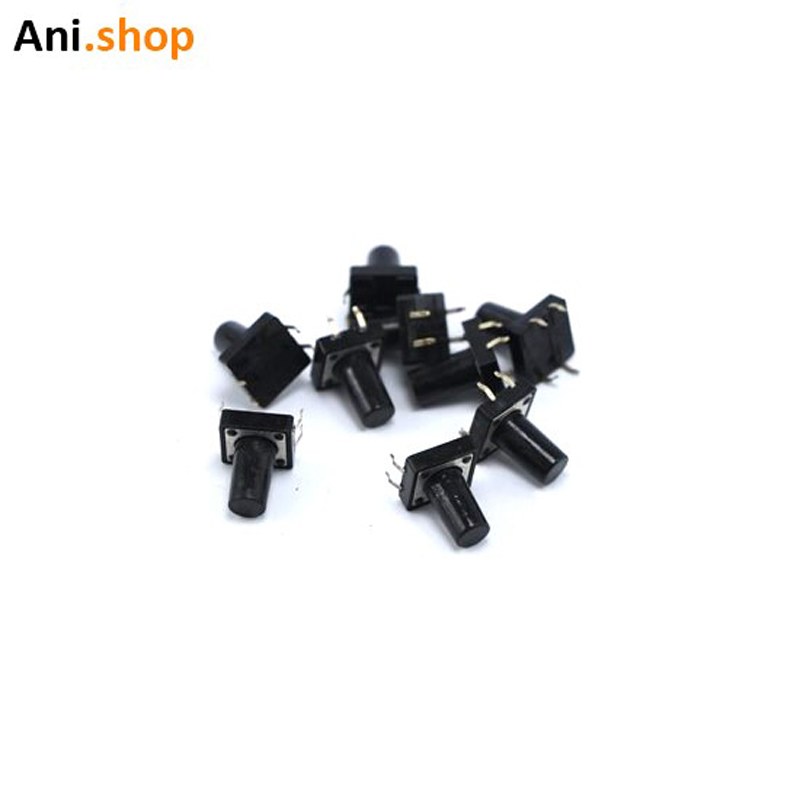 میکرو سوئیچ فشاری دارای ابعاد dz-29 6mmx 6mmx5mm بسته سه تایی