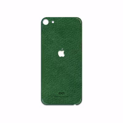 برچسب پوششی ماهوت مدل Green-Leather مناسب برای گوشی موبایل اپل iPod touch 6th generation