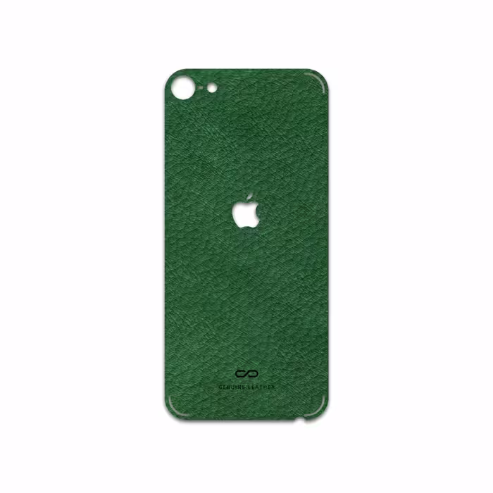 برچسب پوششی ماهوت مدل Green-Leather مناسب برای گوشی موبایل اپل iPod touch 6th generation