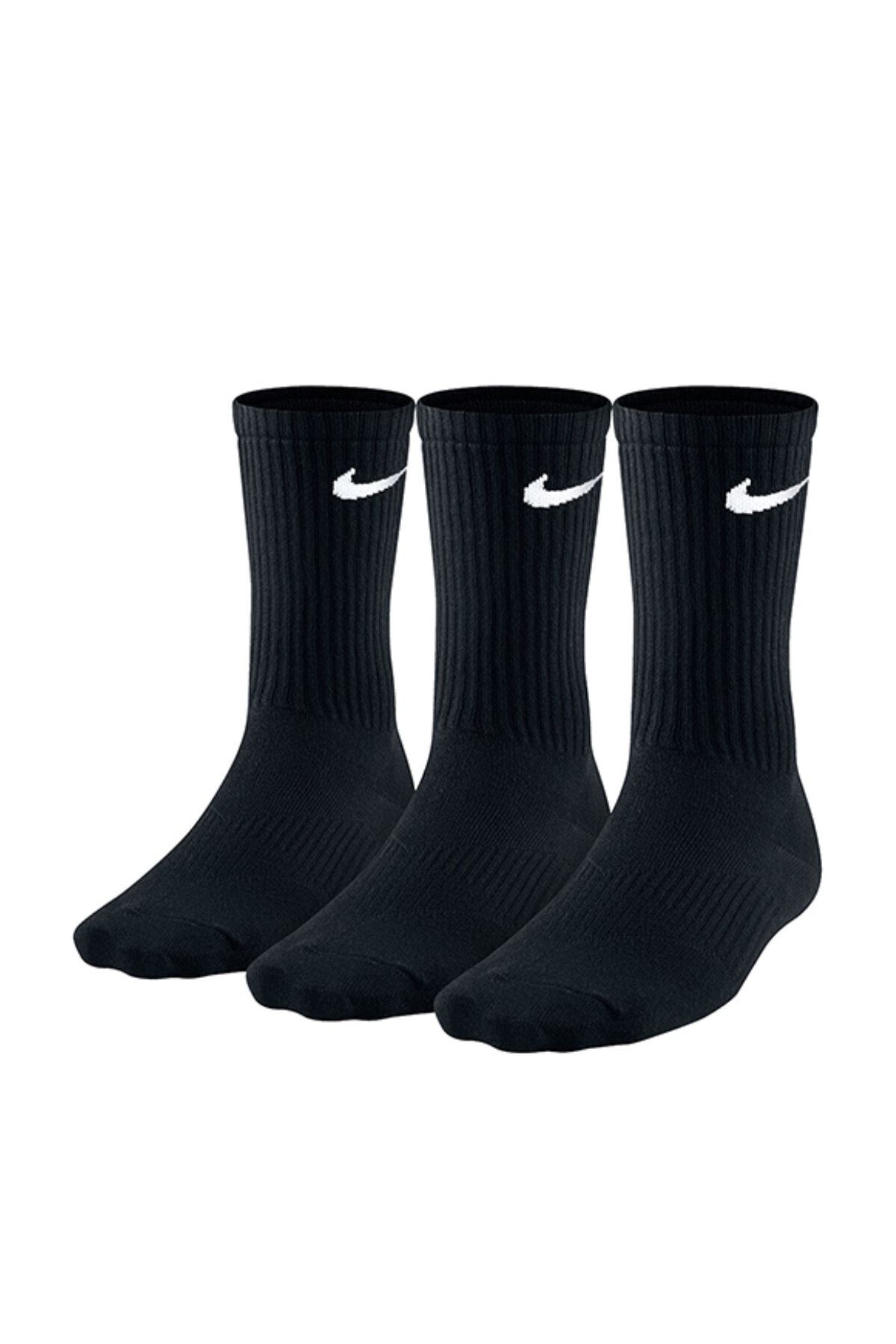 جوراب ورزشی سفید مردانه و زنانه آموزش خدمه سبک وزن 3PPK 101 Nike