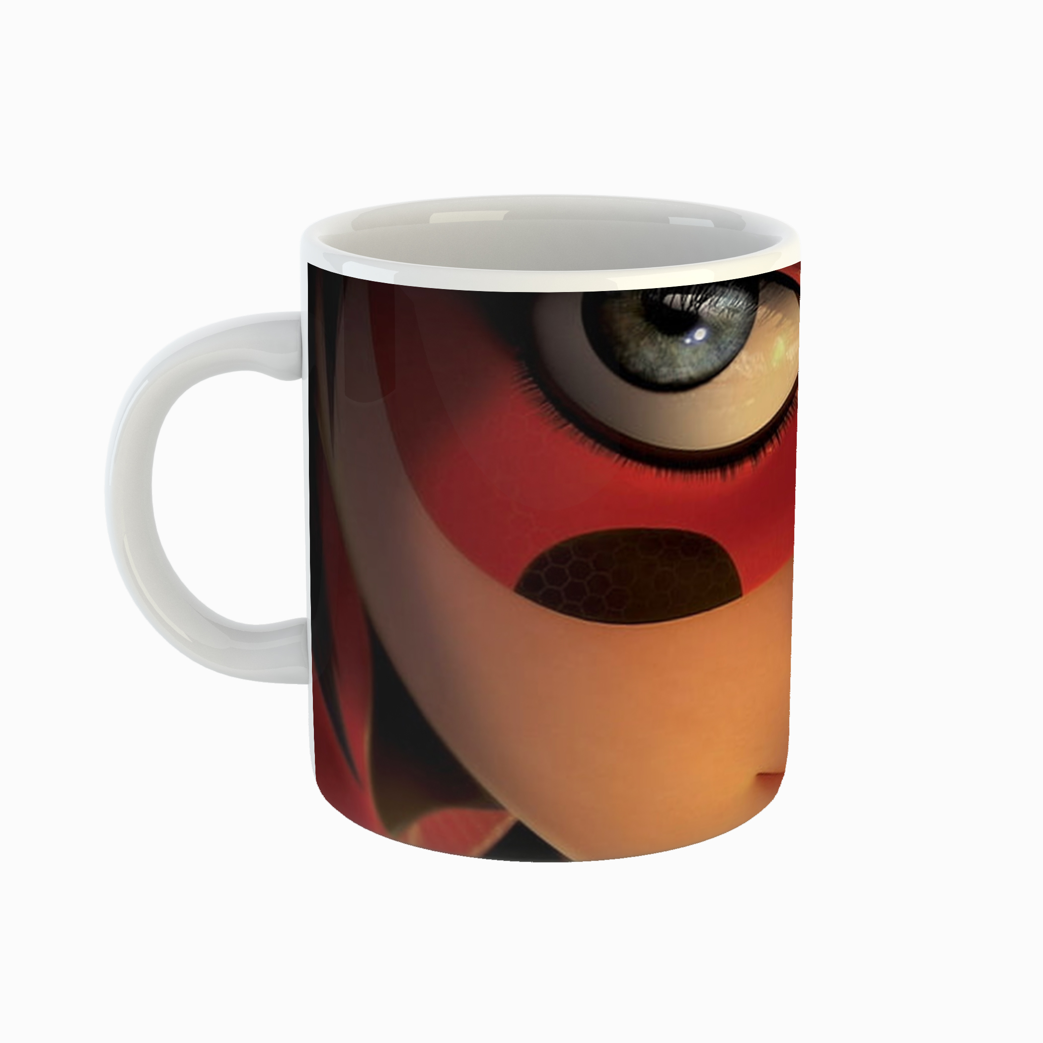 ماگ طرح دختر کفشدوزکی و پسر گربه ای مدل LADYBUG کد 11