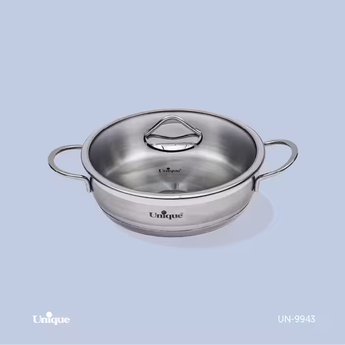 تابه درب دار دو دسته استیل 24 یونیک کد محصول: UN-9943