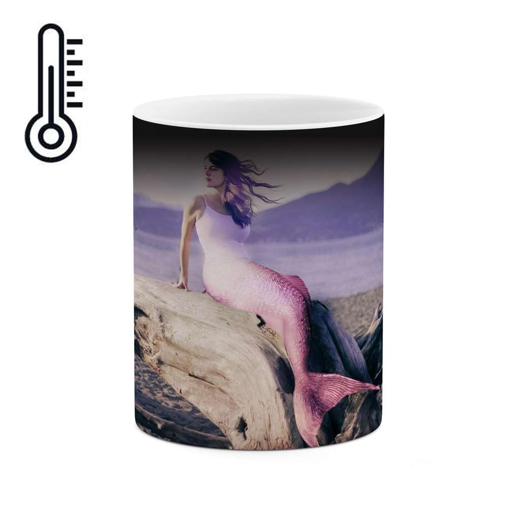 ماگ حرارتی طرح پری دریایی  مدل mgph13852