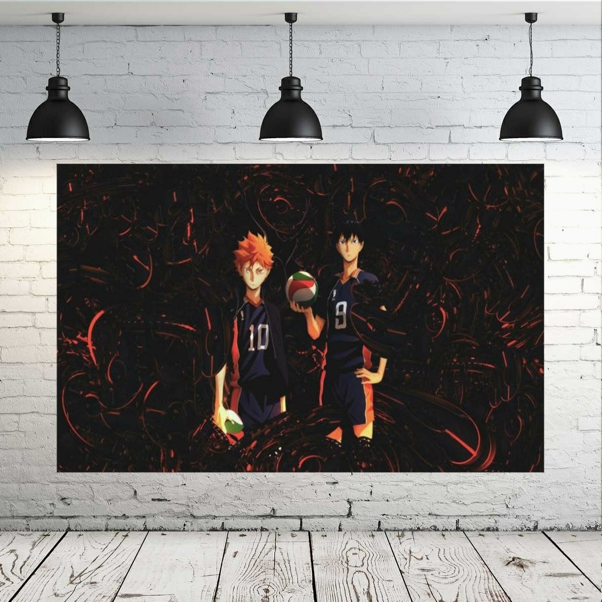 تابلو بوم طرح انیمه هایکیو - Haikyu مدل SDB1506